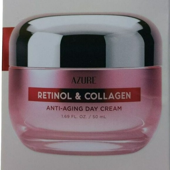 Azure Retinol & Collagen Anti-Aging Day Cream 1.69 Fl. Oz. / 50ml - Picture 1 of 5